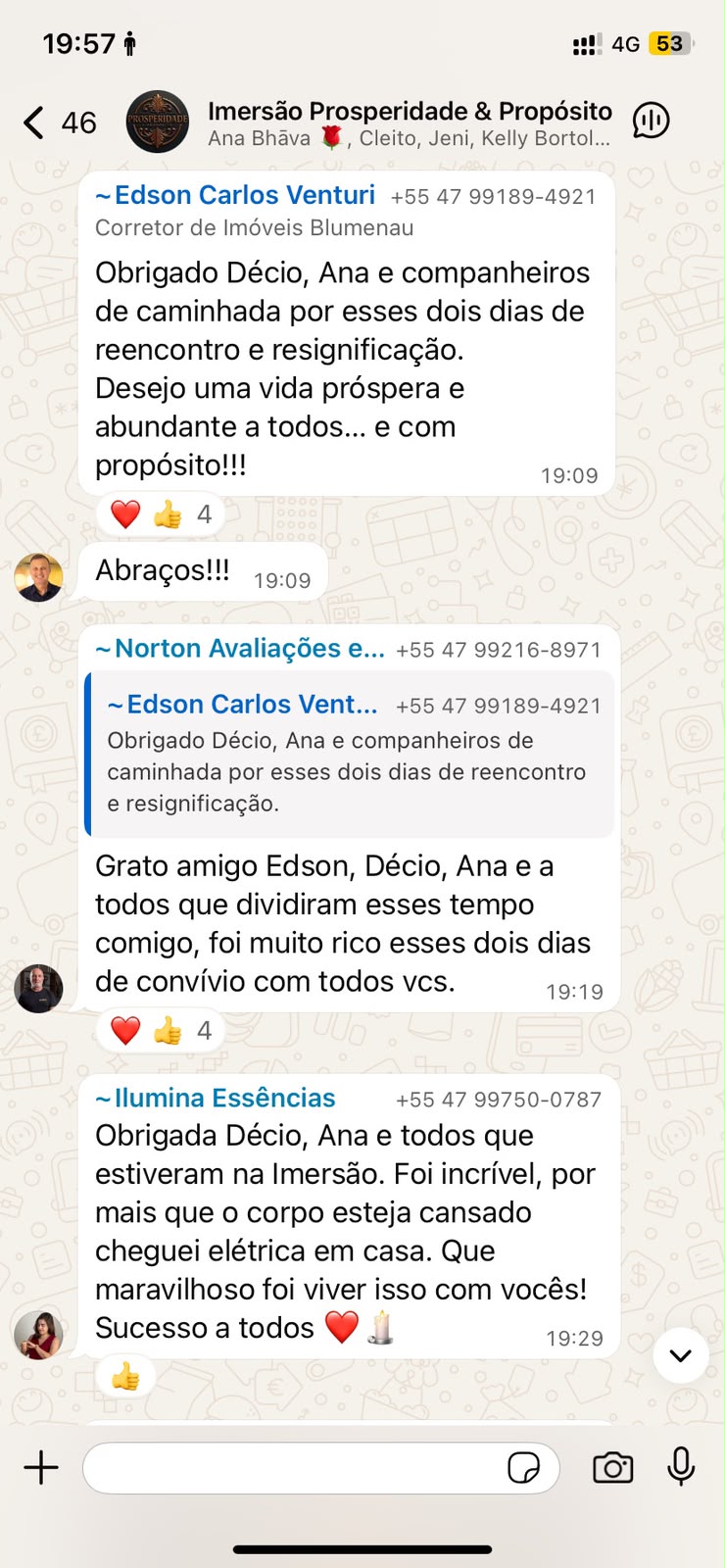 Depoimento de Edson & Ilumina